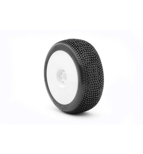 AKA Racing 1/8 Impact Super Soft Long Wear EVO Wheel White BX AKA14007QRW