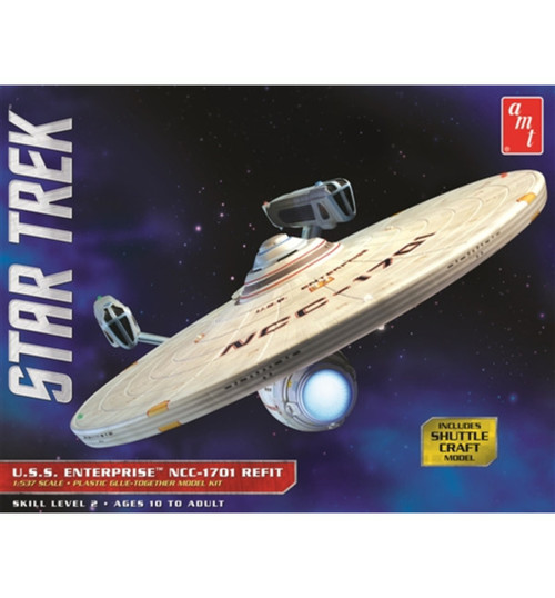 AMT 1/537 Star Trek USS Enterprise NCC-1701 Refit Model Kit AMT1080