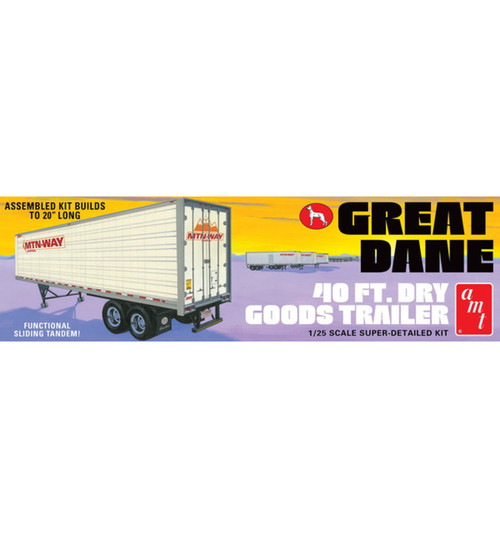 AMT Great Dane Dry Goods Semi Trailer 1:25 AMT1185