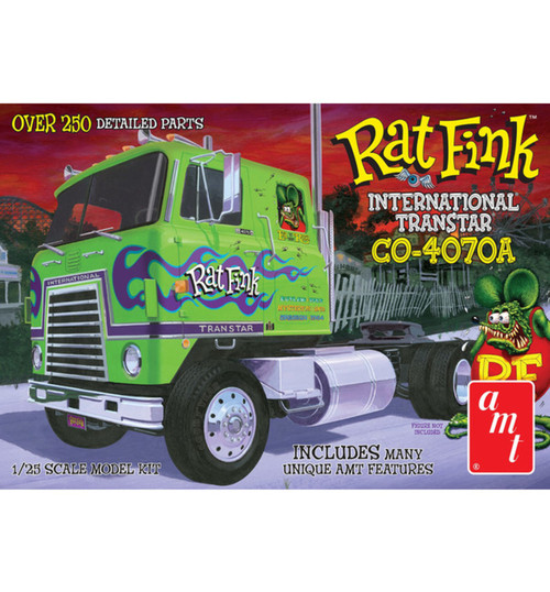 AMT IH Transtar CO-4070A Tractor Hauler - Rat Fink Plastic Model Kit AMT1291