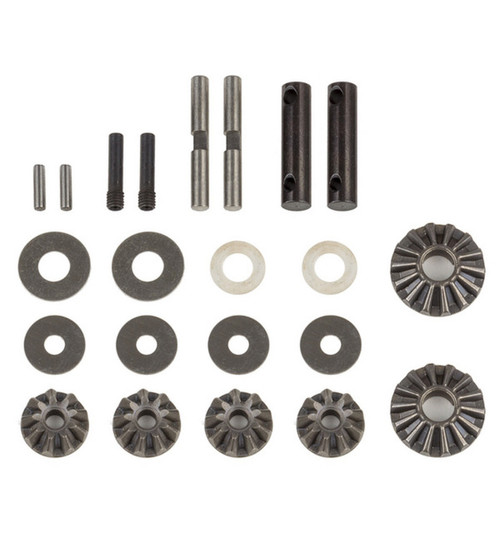 Associated Rival Mt10 Front and Rear Differential Rebuild Kit ASC25810