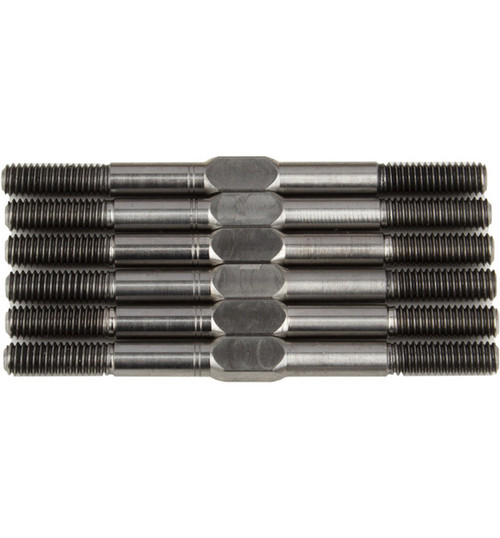 Associated RC10B6.4 FT Titanium Turnbuckle Set 3.5mm ASC92360