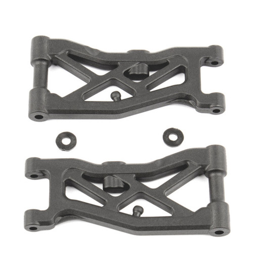 Associated RC10b74 Factory Team Front Suspension Arms Carbon Fiber ASC92297