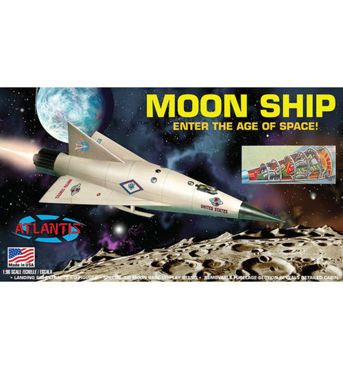 Atlantis Models Moonship Spacecraft 1:96 AANH1825