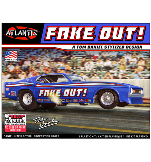 Atlantis Models Snap Tom Daniel Fake Out Funny Car 1:32 AANM8275