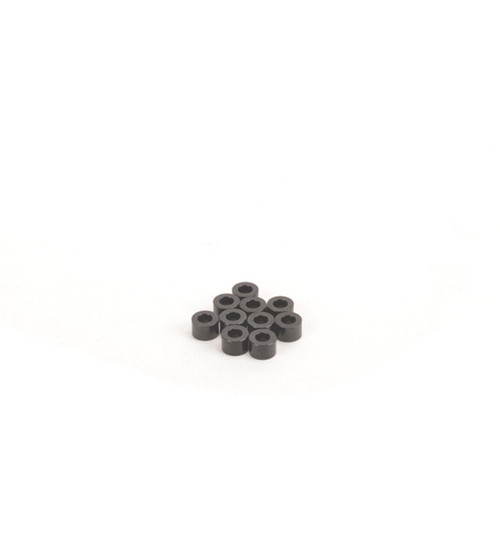 Schumacher Racing M3 Alloy Washer Black 4.0 mm pk10  SCHU8089