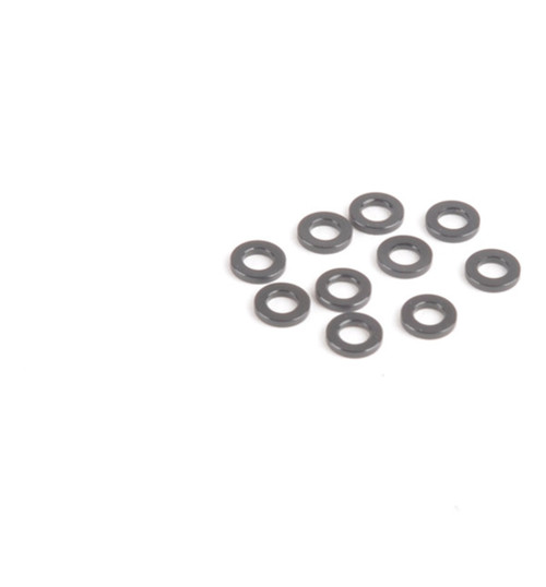 Schumacher Racing M3 Black Aluminum Washers 1.00mm (10) SCHU7710