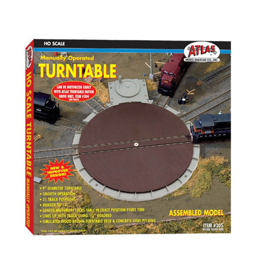 Atlas Trains Manually Operated Turntable ATL305