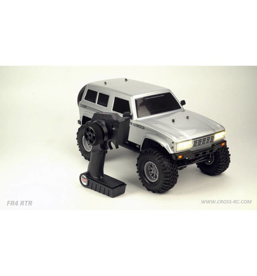 Cross RC FR4 1/10 Demon 4x4 RTR; No Battery or Charger - Gunmetal CZRFR4RTRG