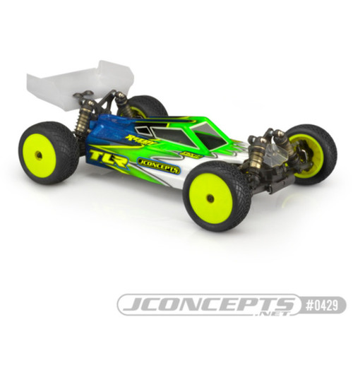 JConcepts S2 - Tlr 22x-4 Clear Body W/ S-Type Wing JCO0429