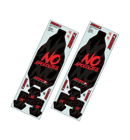 JConcepts Rm2 No Apologies B6.4 Precut Chassis Protective Sheet 2pc JCO8147