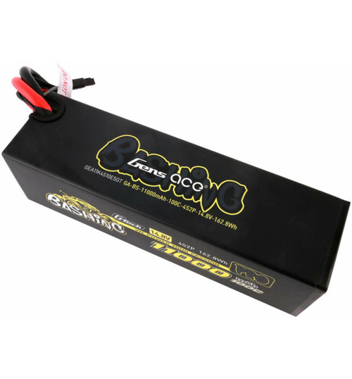 Gens Ace 14.8V 11000mAh 4S 100C G-Tech Smart LiPo: EC5 GEA11K4S10E5GT