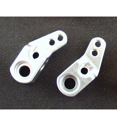 GPM Racing Associated Rc-12 Silver Aluminum Front Knuckles LW15B08