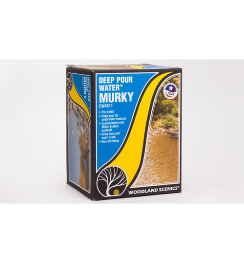 Woodland Scenics Deep Pour Water Murky WOOCW4511