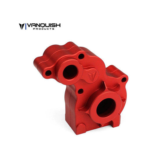 Vanquish SCX10 Aluminum Transmission Housing Red Anodized VPS01185