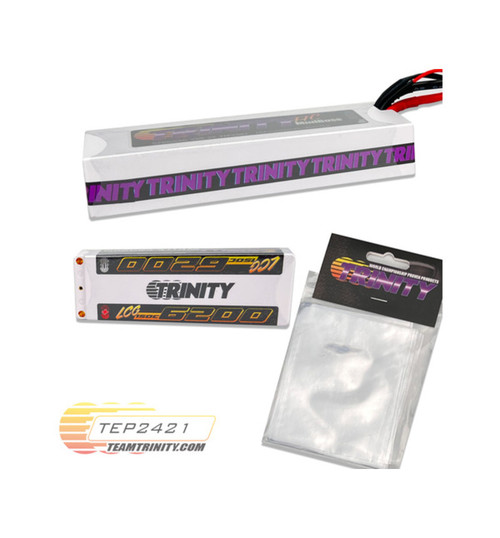Trinity Protective Heat Shrink for 2s Stick/Shorty Batteries -Tep24 TRITEP2421