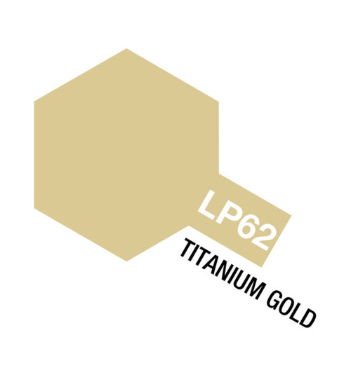 Tamiya Lacquer Paint LP-62 Titanium Gold 10 ML TAM82162