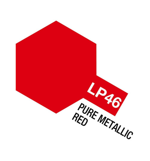 Tamiya Lacquer Paint LP-46 Pure Metallic Red 10 ML TAM82146