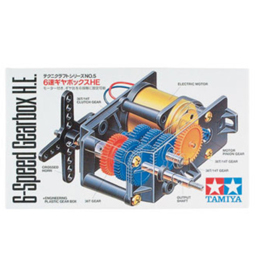 Tamiya 6-Speed Gearbox H.E. TAM72005