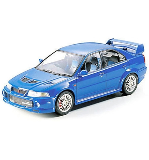 Tamiya 1/24 Mitsubishi Lancer Evolution VI Plastic Model Kit TAM24213