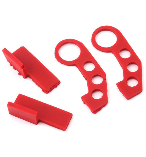 SIDEWAYS RC Scale Drift JDM Tow Hook (Red) (2) (Style 3) SDW-JDMHST3-RD