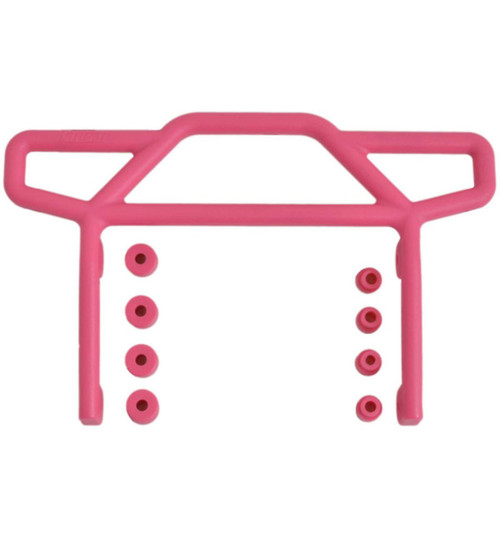 RPM R/C Products Rear Bumper Pink : Traxas Rustler RPM70817