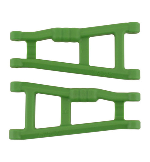 RPM R/C Products Rear A-Arms Green: Electric Rustler Stampede RPM80184