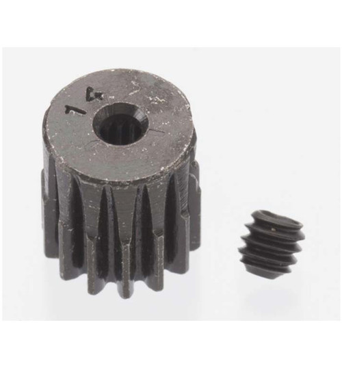 Robinson Racing Hard Blackened Steel Mini Pinion 2mm .5 Mod 14T RRP1814