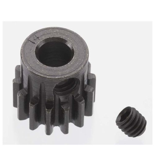 Robinson Racing Extra Hard 14 Tooth Blackened Steel 32p Pinion 5mm RRP8614