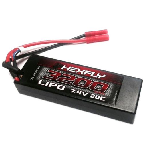 Redcat Racing LiPo Battery 3200mah 20c 7.4v ***Must Use a LiPo RERHX-320020C-BV2