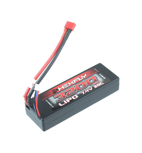 Redcat Racing 7.4v 3200 mAh LiPo Battery with Deans Connector RERHX-320020C-D