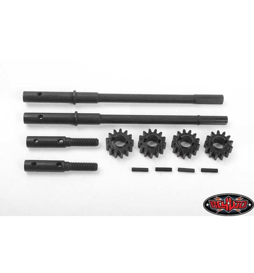RC 4WD Replacement Rear Axles for Portal Rear Axles for Axial AR44 RC4Z-S1943