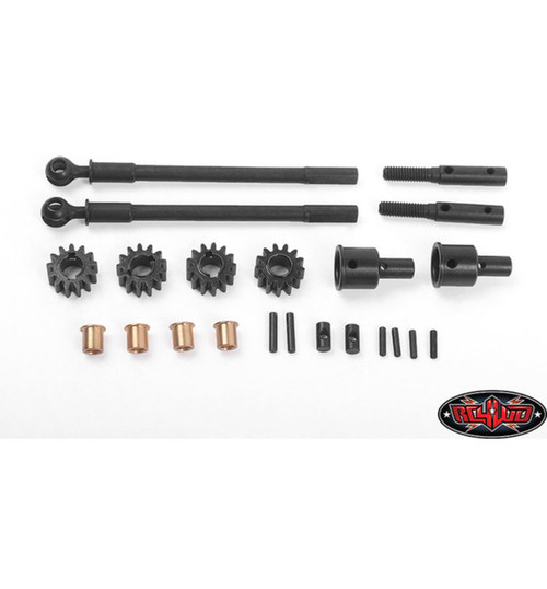 RC 4WD Replacement CVD Axles for Portal Front Axles for Axial AR44 RC4Z-S1942