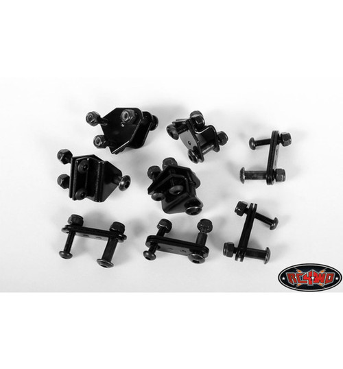 RC 4WD Leaf Spring Shackles & Mounts Kit RC4Z-S0047