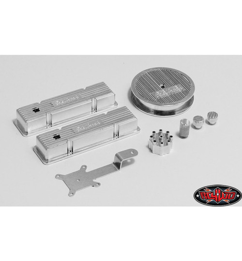 RC 4WD Edelbrock 1/10 Scale V8 Motor Dress up Kit by REC RC4Z-S2150