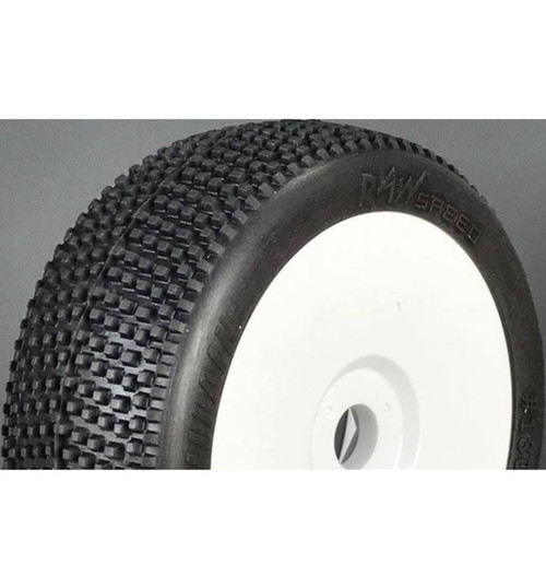 Raw Speed RC Villain 1/8 Buggy Tire Soft with Black Insert Tire Only RWS180105SB