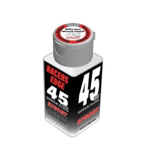 Racers Edge 45 Weight 575cst 70ml 2.36oz Pure Silicone Shock Oil RCE3245