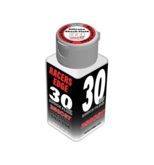Racers Edge 30 Weight 350cst 70ml 2.36oz Pure Silicone Shock Oil RCE3230