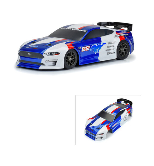 Protoform 1/8 F0RD Mustang Painted Body Blue : Vendetta PRM158213