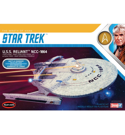 Polar Lights 1/1000 Star Trek USS Enterprise Reliant Wrath Khan PLL975M