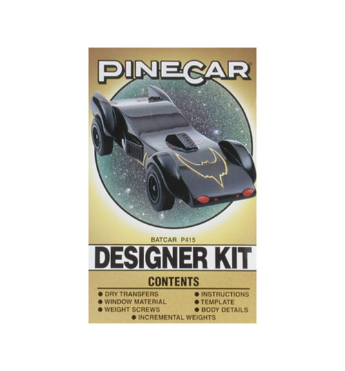 Pinecar Designer Car Kit Batcar PIN415