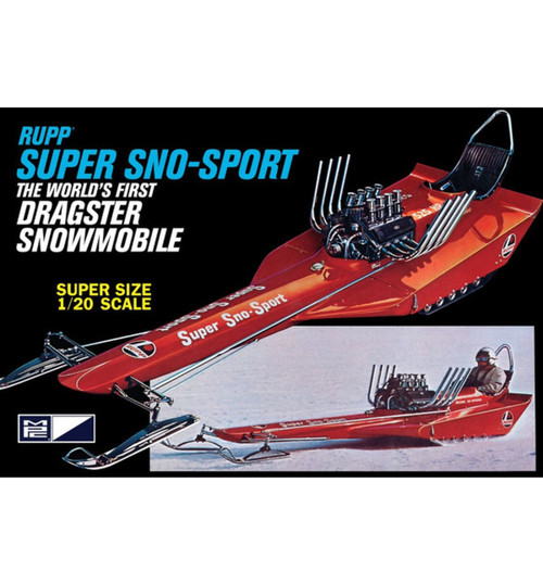 MPC Rupp Super Sno-Sport Snow Dragster 1:20 MPC961