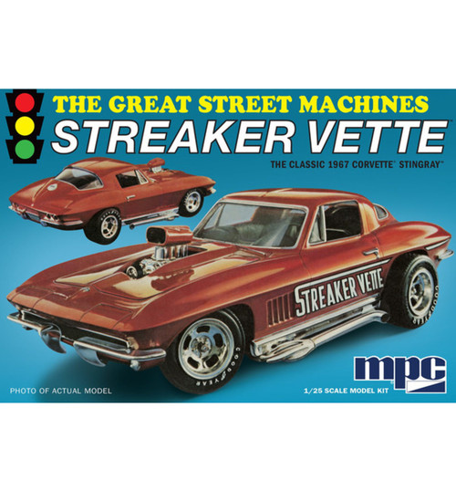 MPC 1967 Chevy Corvette Stingray Streaker Vette 1:25 MPC973