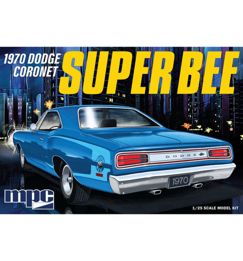 MPC 1:25 1970 D0DGE Coronet Super Bee Plastic Model Kit MPC985