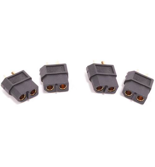 Monkey King RC XT60 Plug Female Only Black - 4 pieces  MK2980FBK