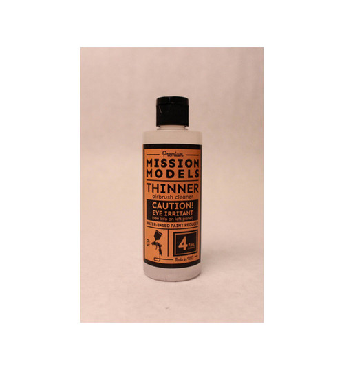 Mission Models RC Paint 4 Oz Bottle Thinner / Reducer MIOMMA-003