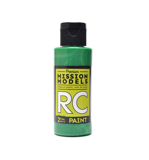 Mission Models Pearl Green Water-Based Rc Airbrush Paint 2oz MIOMMRC-019