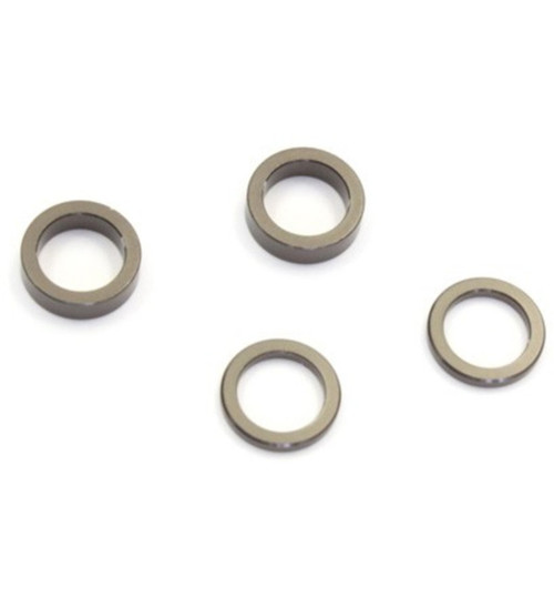 Kyosho Aluminum Collar(5x7x1mm/2mm/Gunmetal) (2 Pieces) KYOW0149GM