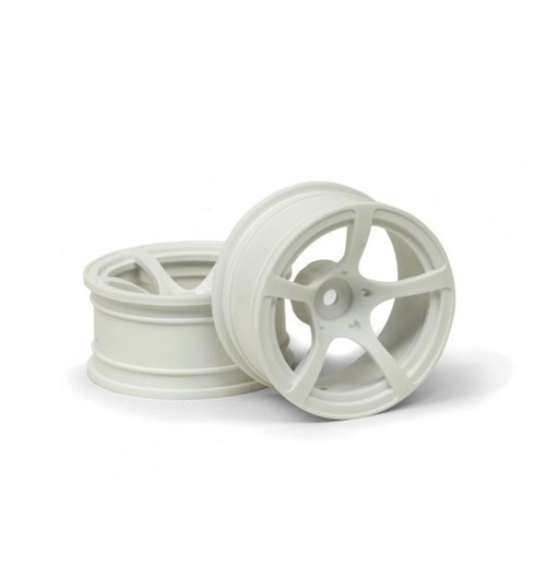 HPI Racing D5 Wheel White 9mm/2 pieces HPI120205