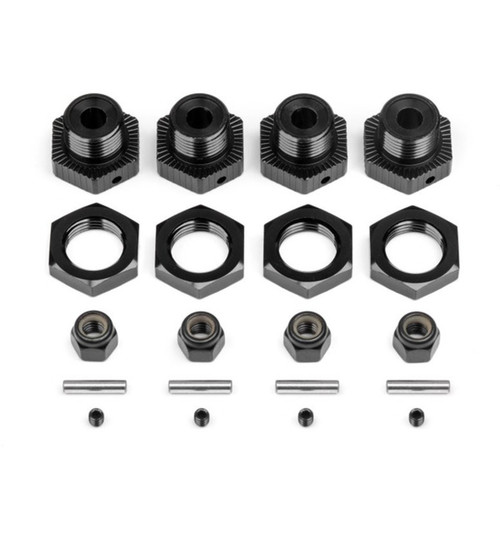 HPI Racing Aluminum Wheel Hub Set 17mm (4) HPI114341